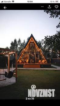 Дом 60м², 2-этажный, посуточно,