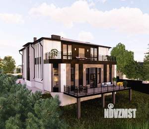 Коттедж 451м², 2-этажный, участок 9 сот.