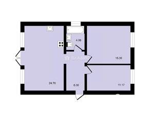 Дом 65м², 1-этажный, участок 10 сот.