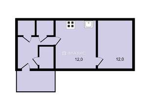 Дом 48м², 2-этажный, участок 7 сот.