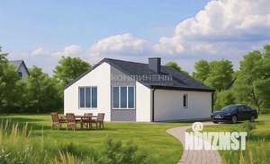 Дом 73м², 1-этажный, участок 9 сот.