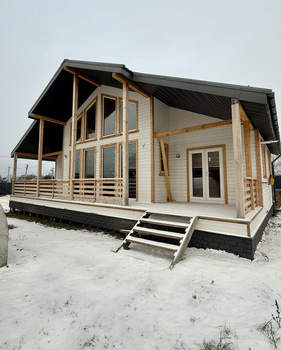 Дом 108м², 2-этажный, участок 7 сот.