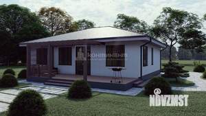 Дом 105м², 1-этажный, участок 8 сот.  