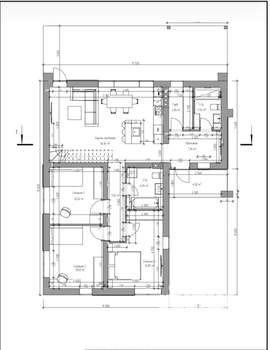Коттедж 128м&sup2;, 1-этажный, участок 6 сот.  