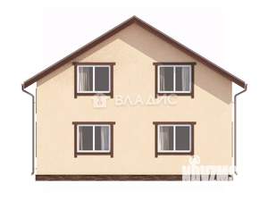 Дом 143м&sup2;, 2-этажный, участок 10 сот.  