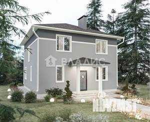 Дом 133м&sup2;, 2-этажный, участок 8 сот.  