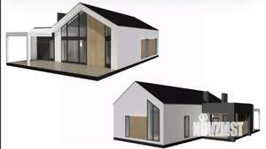 Коттедж 128м&sup2;, 1-этажный, участок 6 сот.  