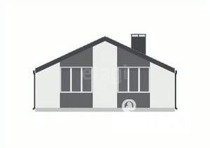 Дом 73м&sup2;, 1-этажный, участок 9 сот.  