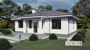 Дом 105м², 1-этажный, участок 8 сот.  