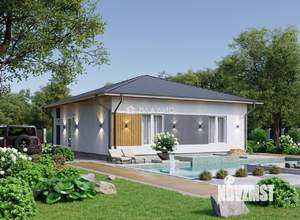 Коттедж 102м², 1-этажный, участок 12 сот.  