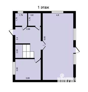 Дом 155м², 2-этажный, участок 14 сот.  