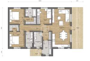 Дом 120м², 1-этажный, участок 10 сот.  