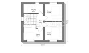 Дом 120м², 2-этажный, участок 14 сот.  