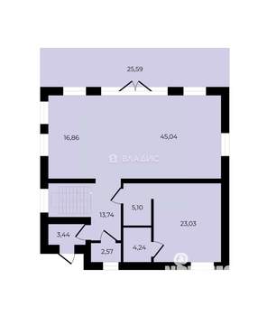 Дом 365м², 2-этажный, участок 5 сот.  