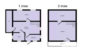 Дача 90м², 2-этажный, участок 6 сот.  