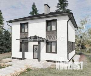 Дом 133м&sup2;, 2-этажный, участок 8 сот.  