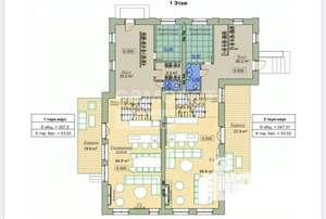 Таунхаус 350м², 3-этажный, участок 6 сот.  