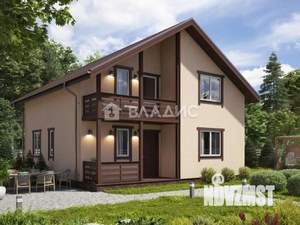 Дом 143м&sup2;, 2-этажный, участок 10 сот.  