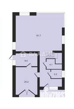 Дом 240м², 2-этажный, участок 8 сот.  