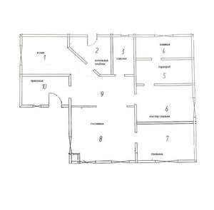 Дом 214м², 1-этажный, участок 16 сот.  