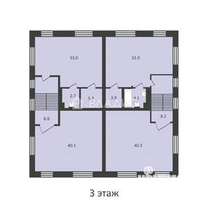 Дом 629м², 2-этажный, участок 8 сот.  