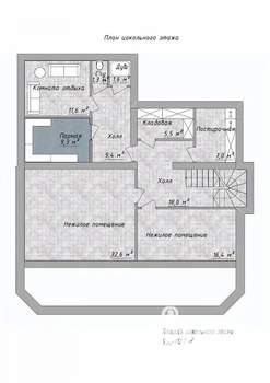 Коттедж 331м², 2-этажный, участок 9 сот.  