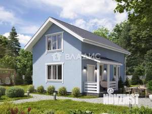 Дом 94м&sup2;, 4-этажный, участок 8 сот.  