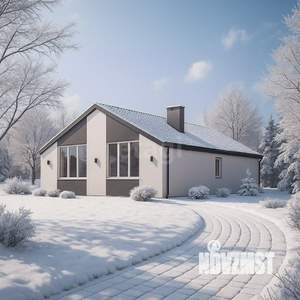 Дом 73м&sup2;, 1-этажный, участок 9 сот.  