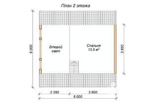 Дом 72м², 2-этажный, участок 5 сот.  