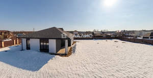 Дом 153м&sup2;, 1-этажный, участок 15 сот.  