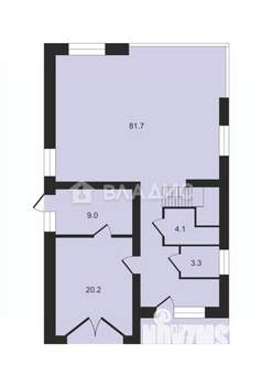 Дом 240м², 2-этажный, участок 8 сот.  