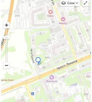 2-к квартира, на длительный срок, 45м2, 5/5 этаж