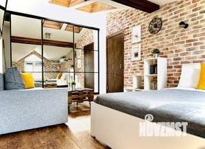 1-к квартира, посуточно, 37м2, 1/1 этаж