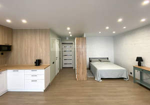 Студия квартира, на длительный срок, 38м2, 12/17 этаж