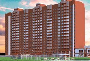 Студия квартира, на длительный срок, 24м2, 6/17 этаж