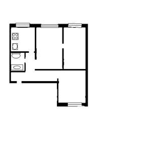 3-к квартира, на длительный срок, 80м2, 1/3 этаж