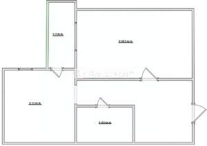 1-к квартира, на длительный срок, 41м2, 12/14 этаж
