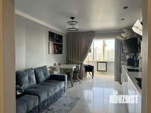 1-к квартира, посуточно, 43м2, 12/17 этаж