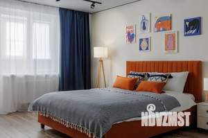 1-к квартира, посуточно, 44м2, 1/3 этаж