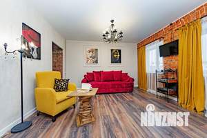 1-к квартира, посуточно, 54м2, 1/1 этаж