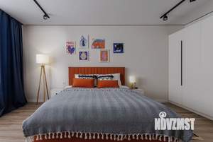 1-к квартира, посуточно, 44м2, 1/3 этаж