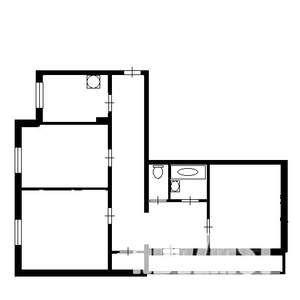 3-к квартира, на длительный срок, 76м2, 1/5 этаж