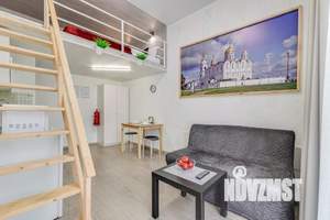 1-к квартира, посуточно, 17м2, 1/1 этаж