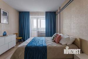 1-к квартира, посуточно, 45м2, 14/14 этаж