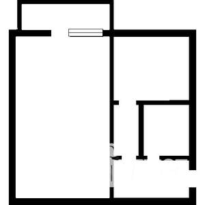 1-к квартира, на длительный срок, 31м2, 2/5 этаж