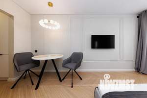 Студия квартира, посуточно, 35м2, 6/17 этаж