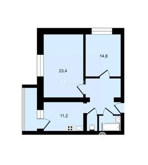 2-к квартира, на длительный срок, 64м2, 1/9 этаж