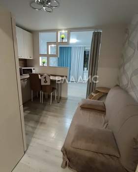 Студия квартира, на длительный срок, 28м2, 13/17 этаж