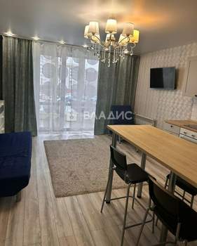 Студия квартира, на длительный срок, 32м2, 7/17 этаж