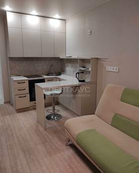 Студия квартира, на длительный срок, 24м2, 4/17 этаж